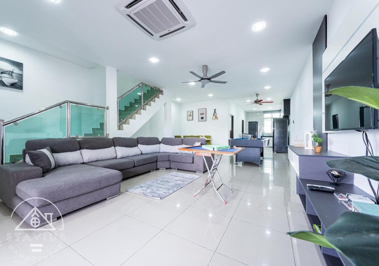 Port Dickson 14Pax 4Br Double Storey House Dış mekan fotoğraf